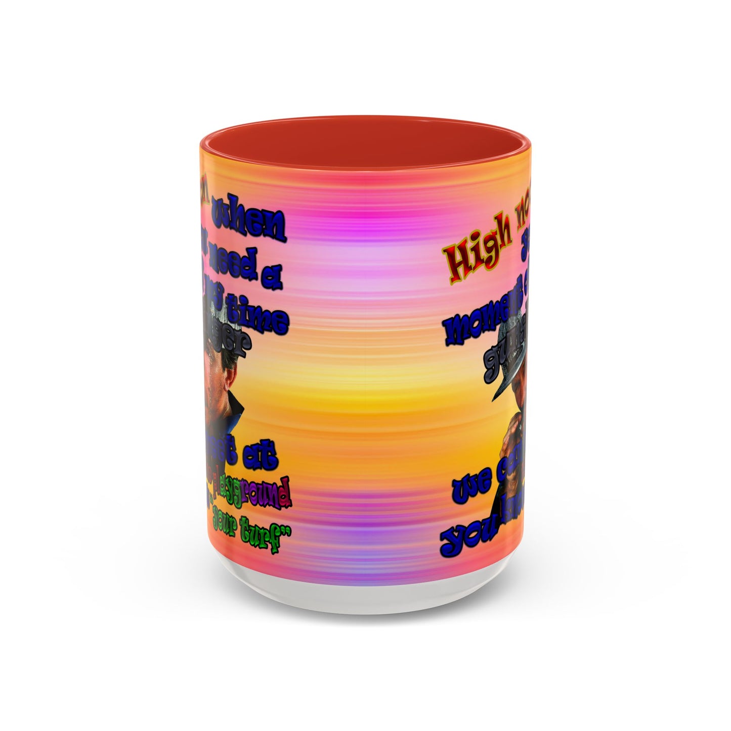 high noon - Accent Mug (color blur)