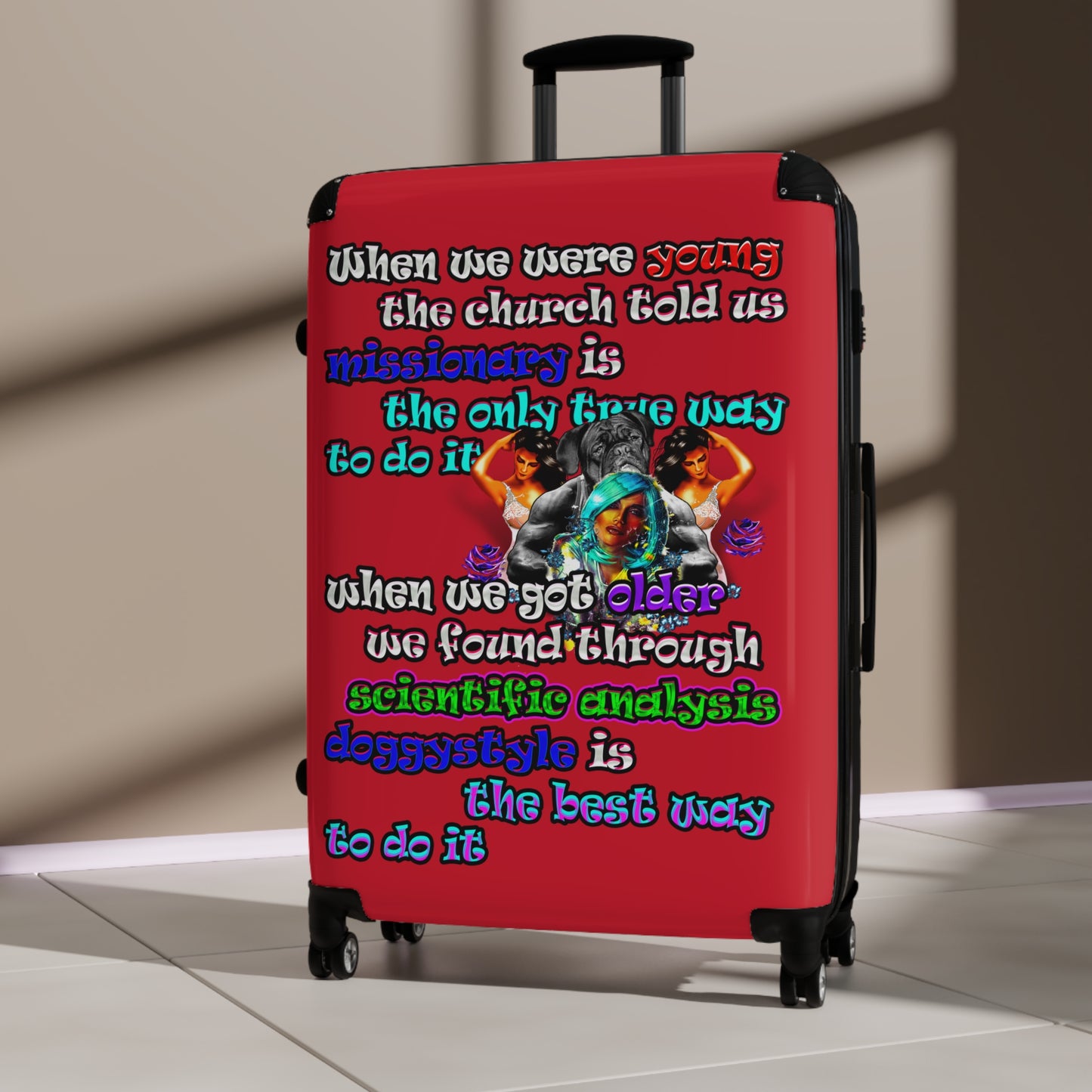 doggystyle - Suitcase (dark red)
