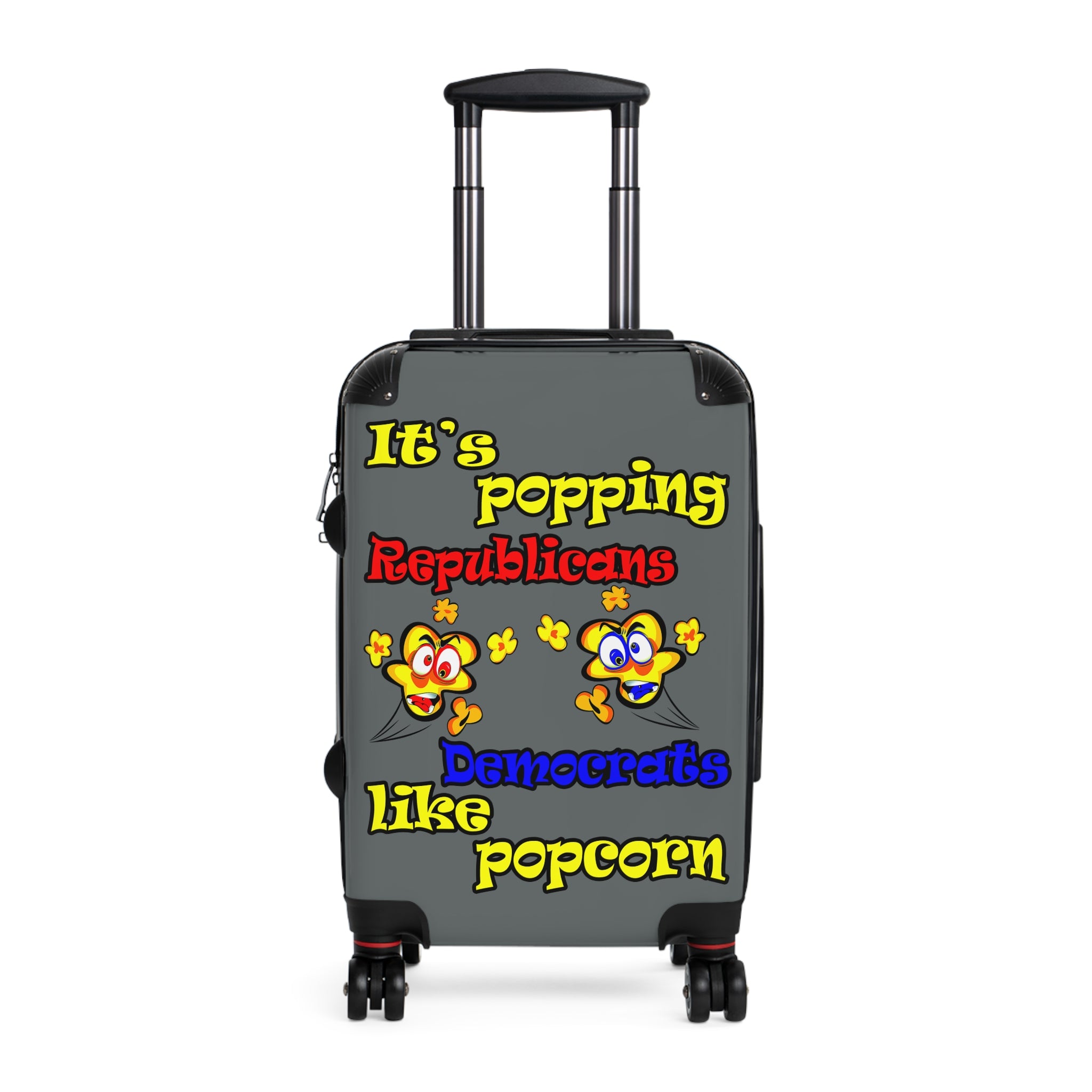 popping like popcorn - Suitcase (dark grey)