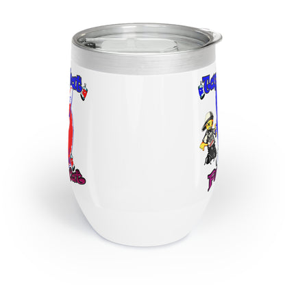 tag that - Chill Wine Tumbler (white)