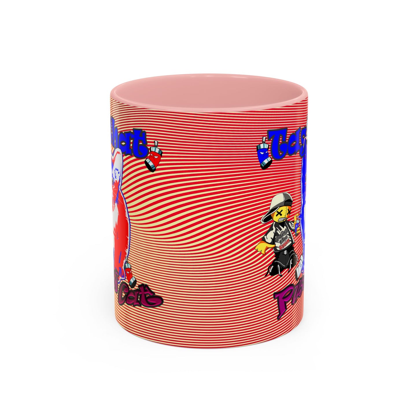 tag that - Accent Mug (yellow-orange wave)