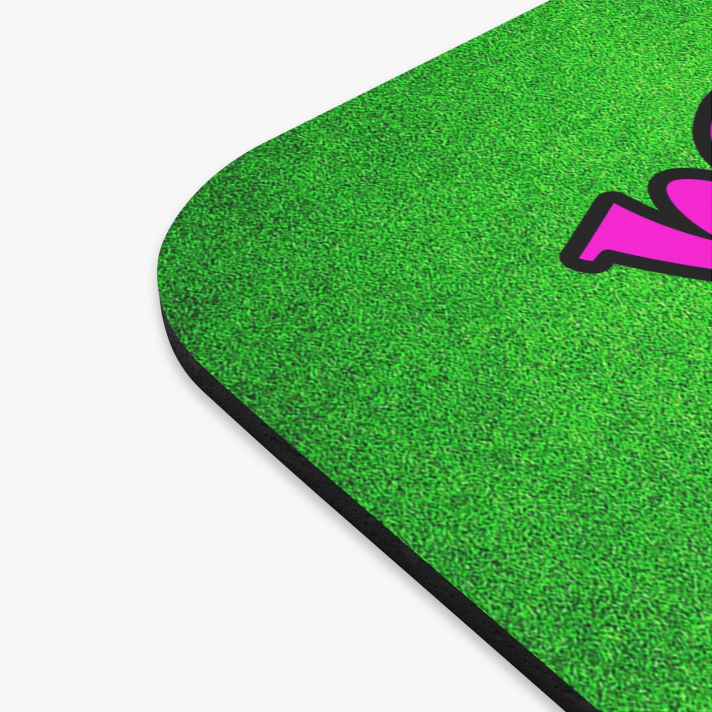 hoes b4 bros - Mouse Pad (Rectangle) (green turf)