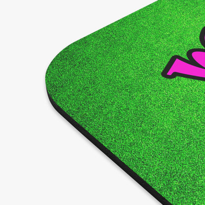 hoes b4 bros - Mouse Pad (Rectangle) (green turf)