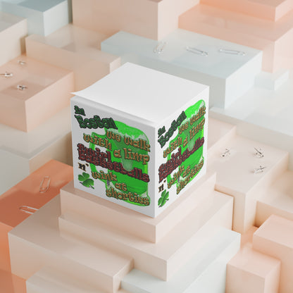 celtic's logo - note cube (white)