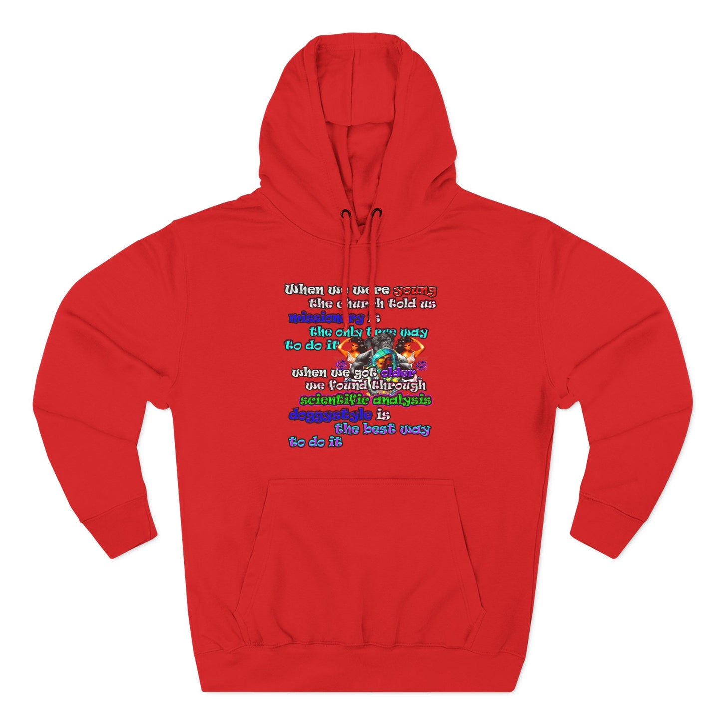 doggystyle - Three-Panel Fleece Hoodie