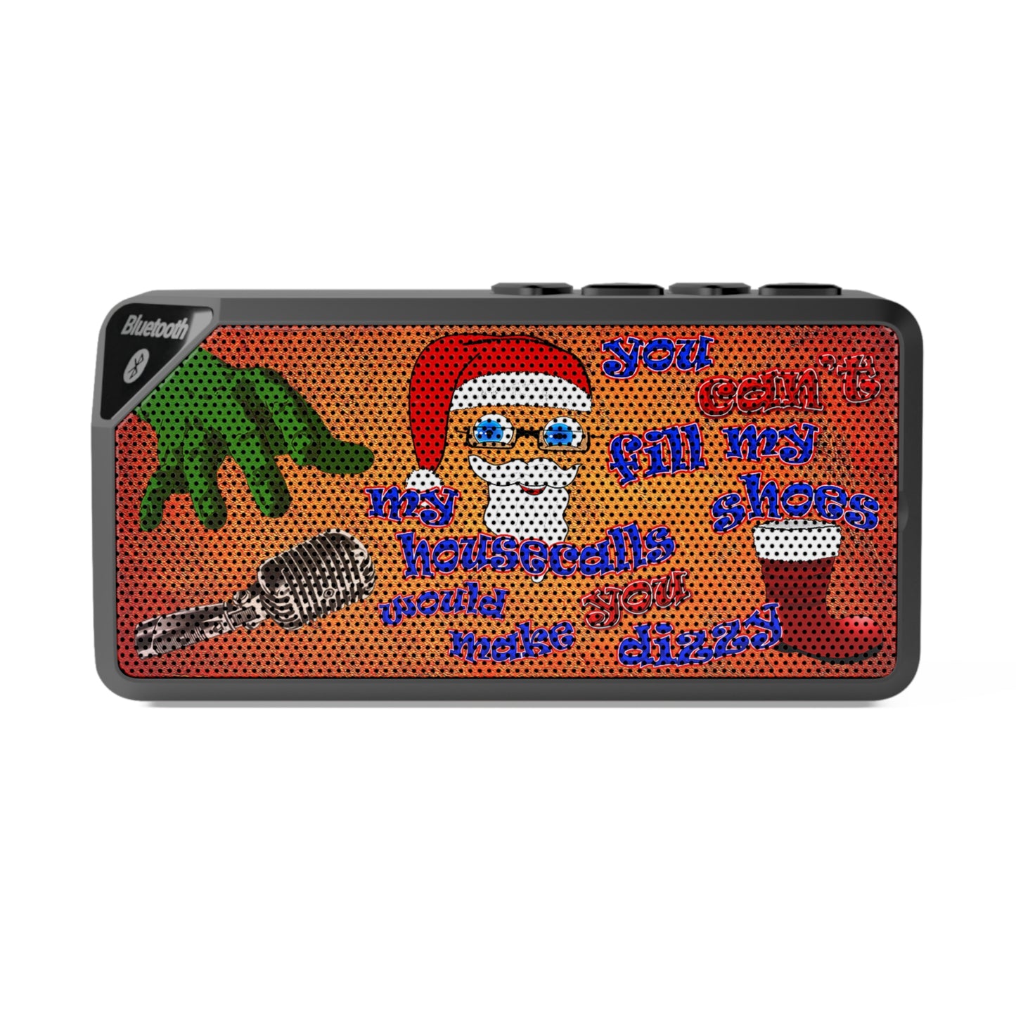 santa's shoes - Jabba Bluetooth Speaker (burnt orange)