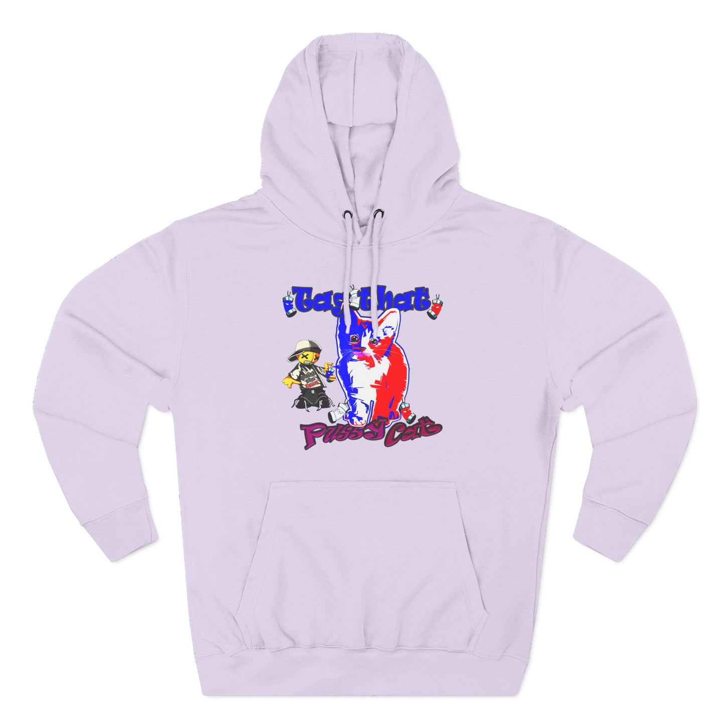 tag that - Three-Panel Fleece Hoodie