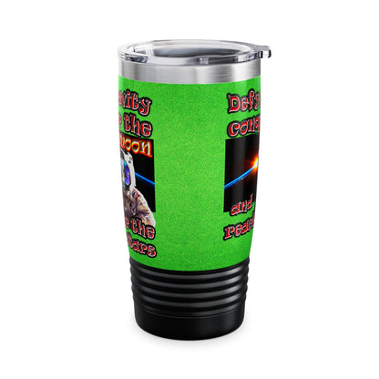 defy conquer reach - Ringneck Tumbler, 20oz (green turf)