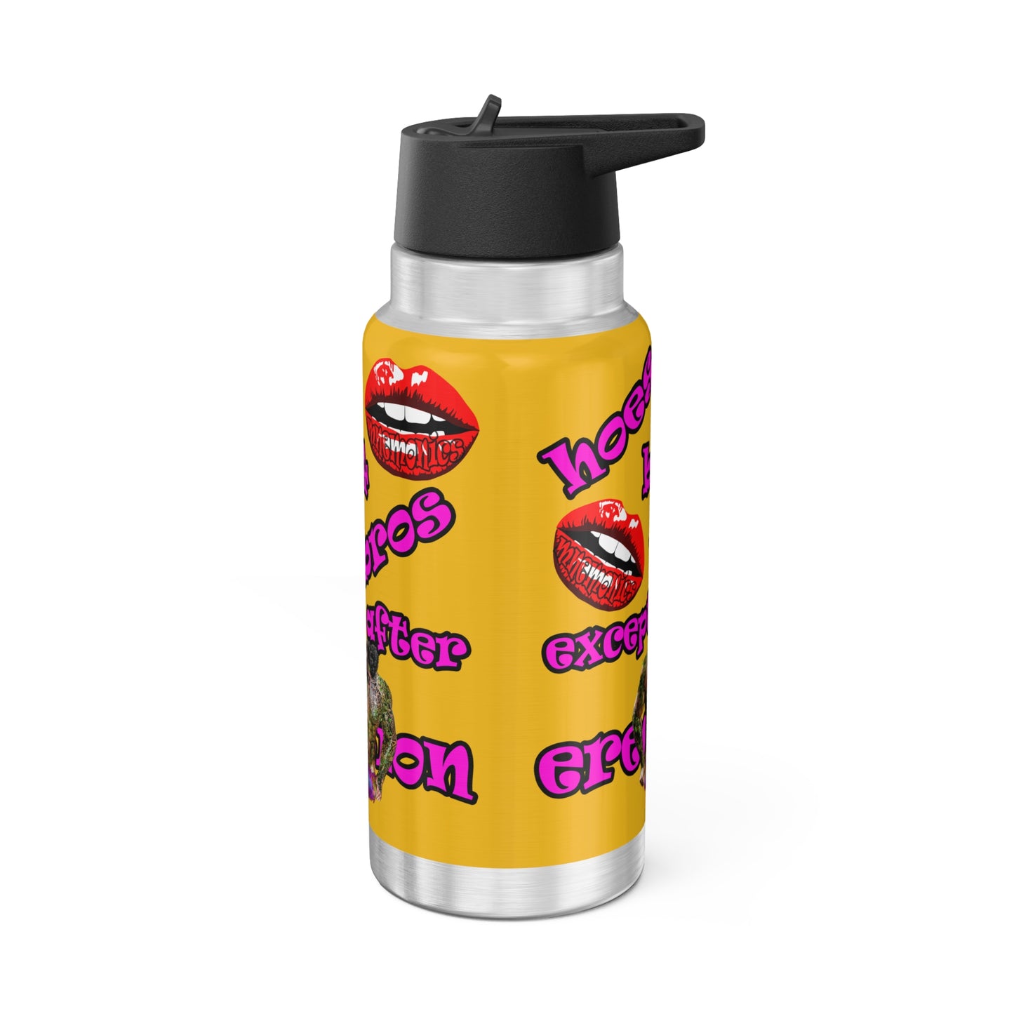hoes b4 bros - Gator Tumbler, 32oz (yellow)