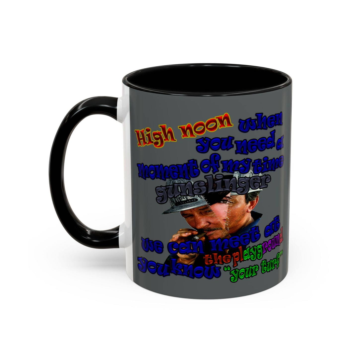 high noon - Accent Mug (dark grey)