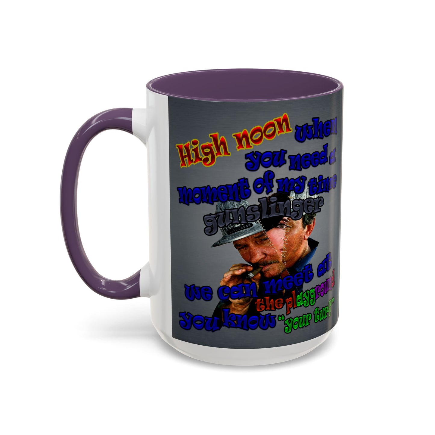 high noon - Accent Mug (grey-light grey)