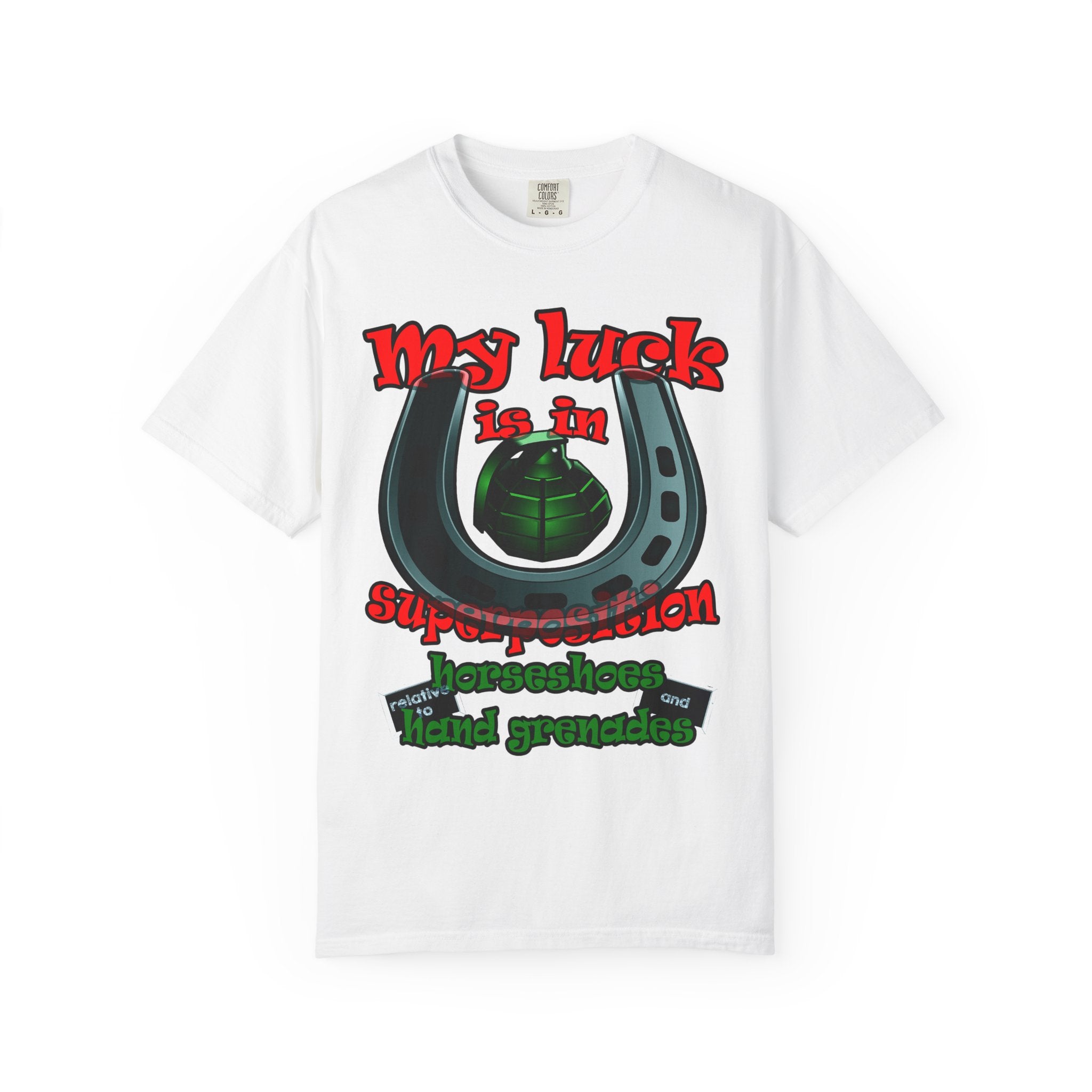 my luck - Unisex Garment-Dyed T-shirt