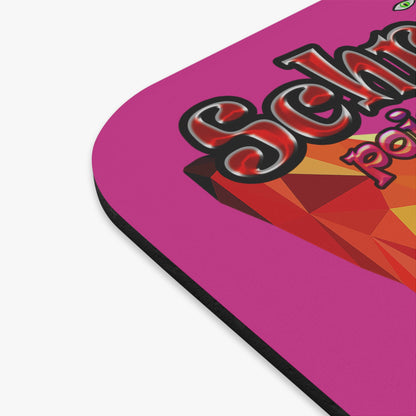 schrodinger's cat - Mouse Pad (Rectangle) (pink)