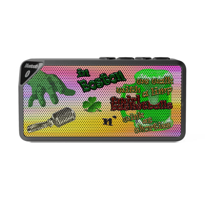 celtics logo - Jabba Bluetooth Speaker (color blur)