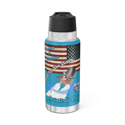 shoot for the stars - Gator Tumbler, 32oz (turquoise)