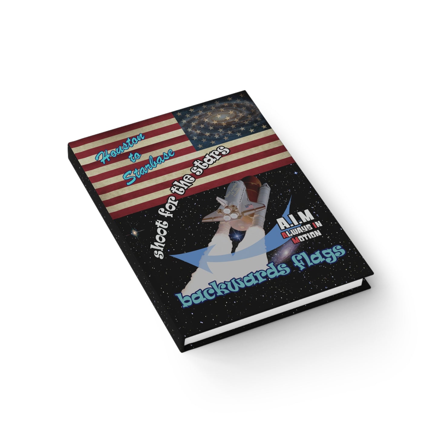 shoot for the stars - journal-blank