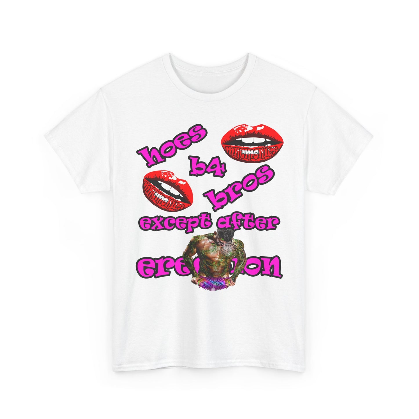 hoes b4 bros - Unisex Heavy Cotton Tee