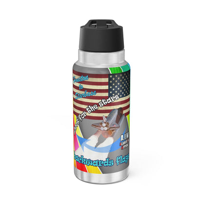 shoot for the stars - Gator Tumbler, 32oz (rainbow split)