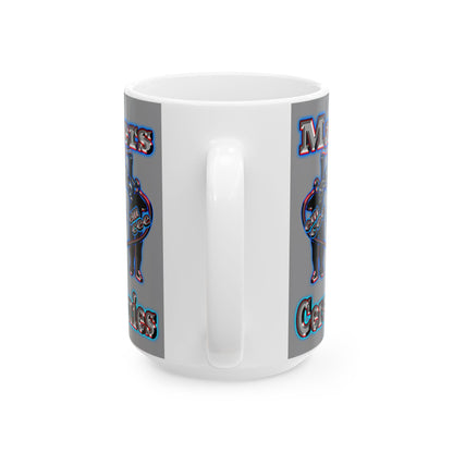 em cee squared - White Mug (grey)