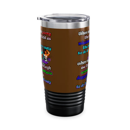 doggystyle - Ringneck Tumbler, 20oz (brown)