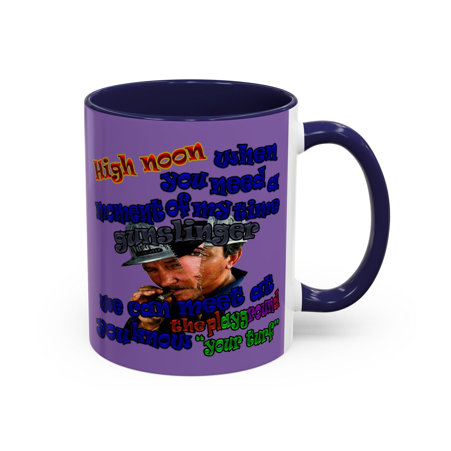 high noon - Accent Mug (light purple)