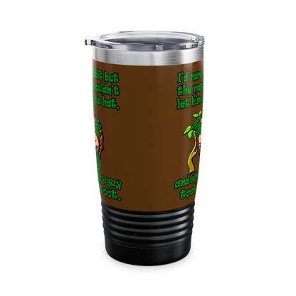 turtle race - Ringneck Tumbler, 20oz (brown)