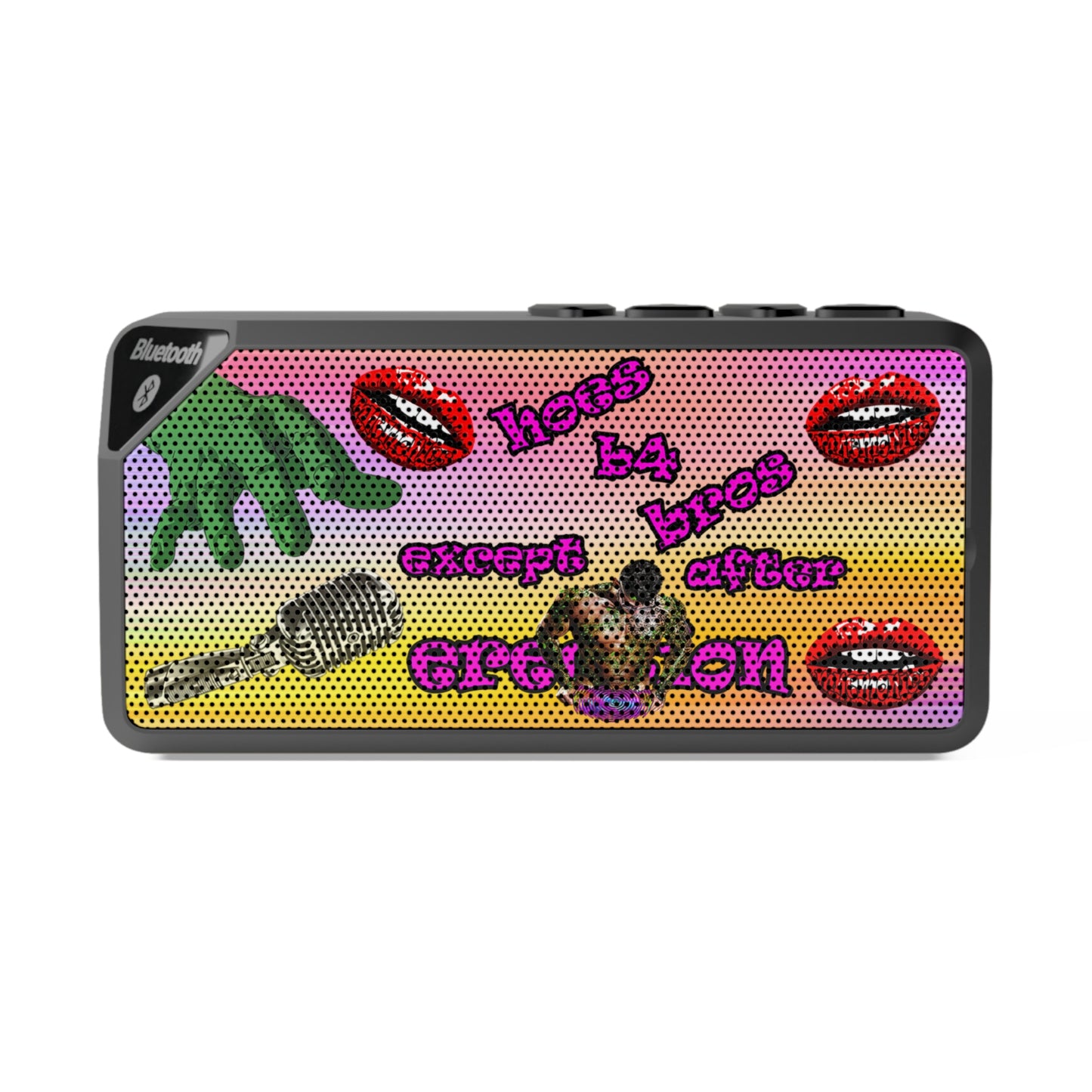 hoes b4 bros - Jabba Bluetooth Speaker (color blur)