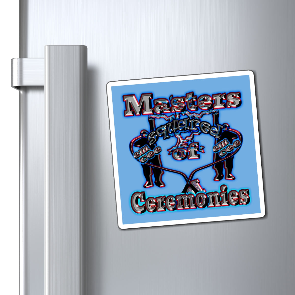 em cee squared - Magnets - (light blue)