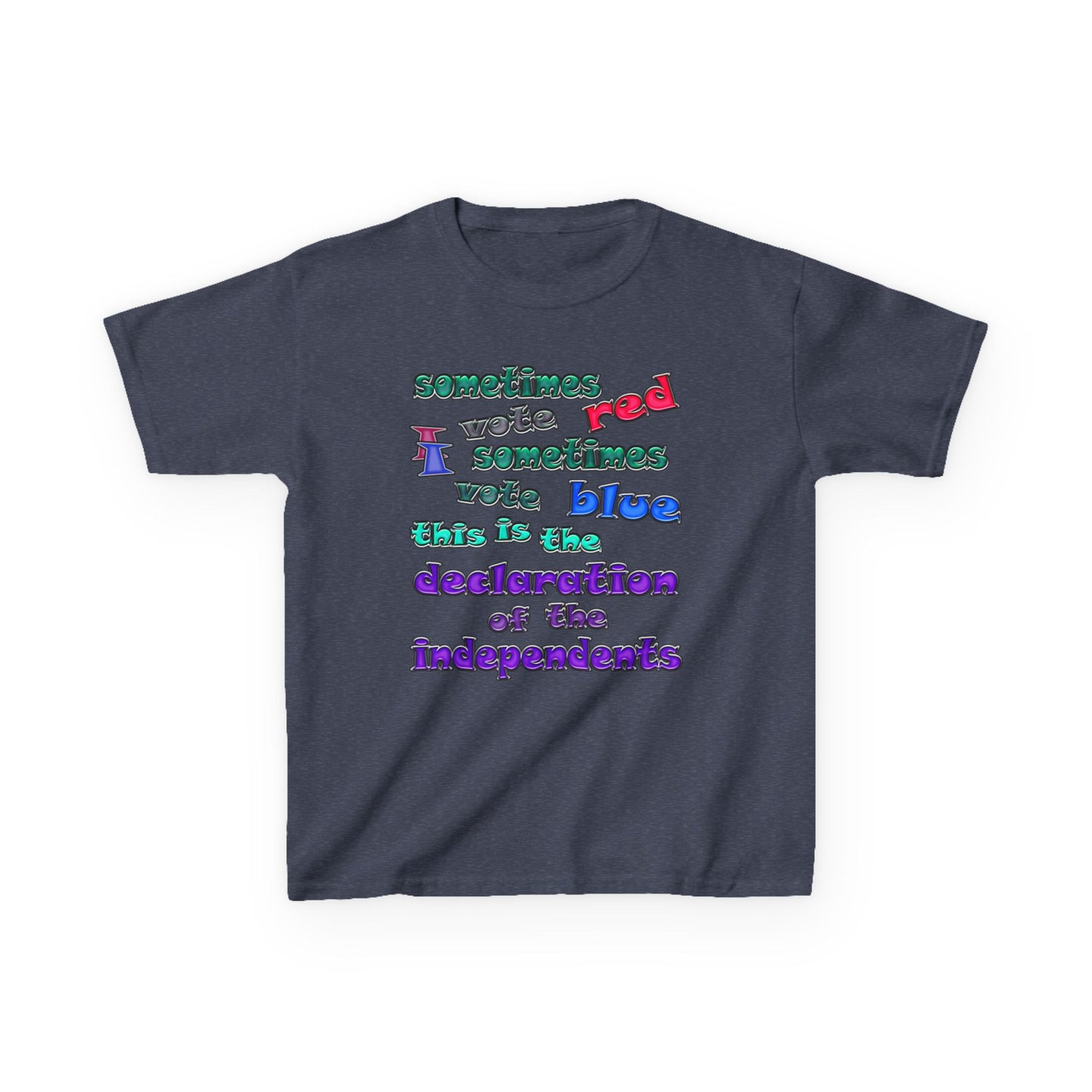 declaration of the independents - Kids Heavy Cotton™ Tee