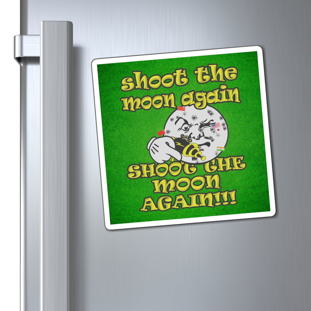 shoot the moon again - Magnets - (green turf)