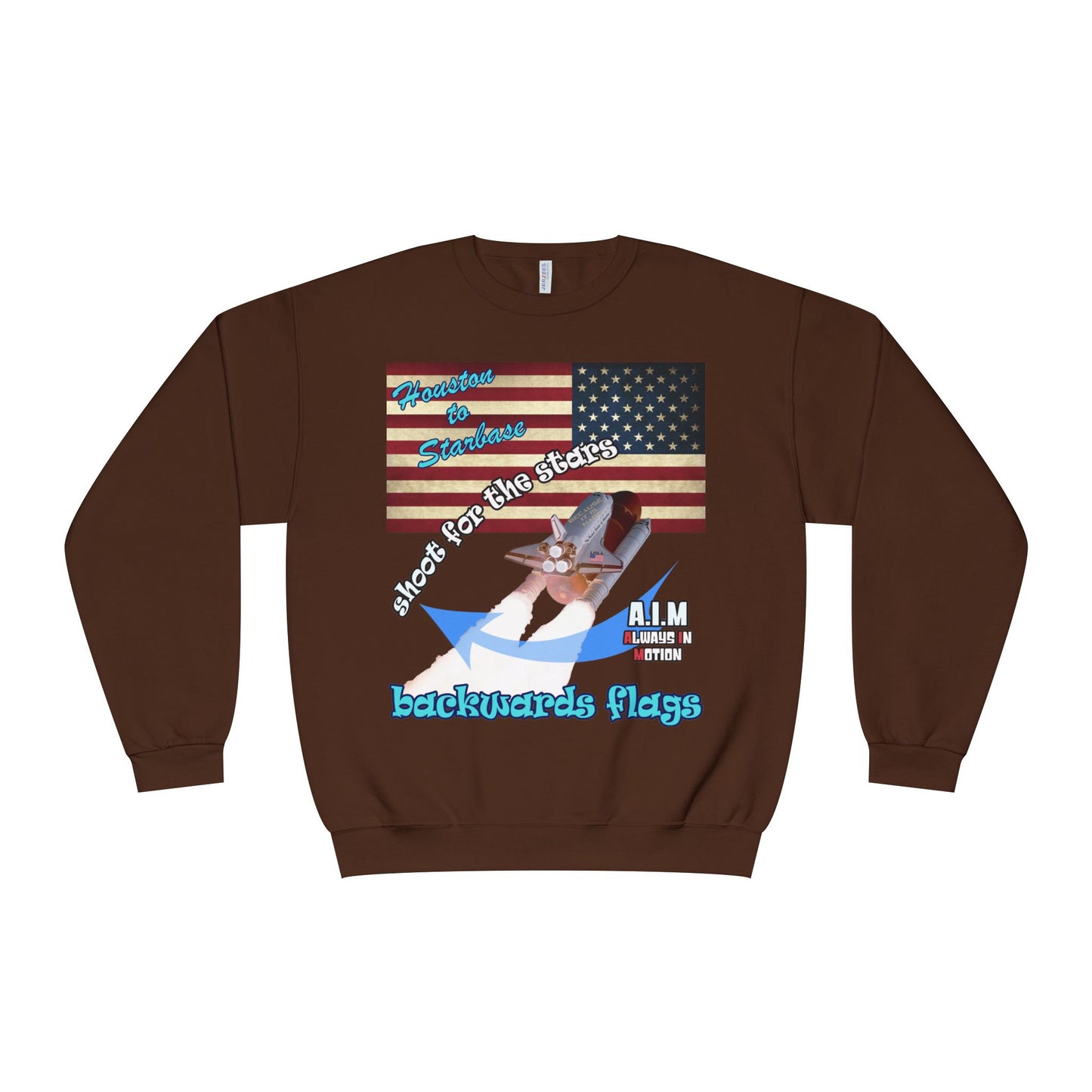 shoot for the stars - Unisex NuBlend® Crewneck Sweatshirt