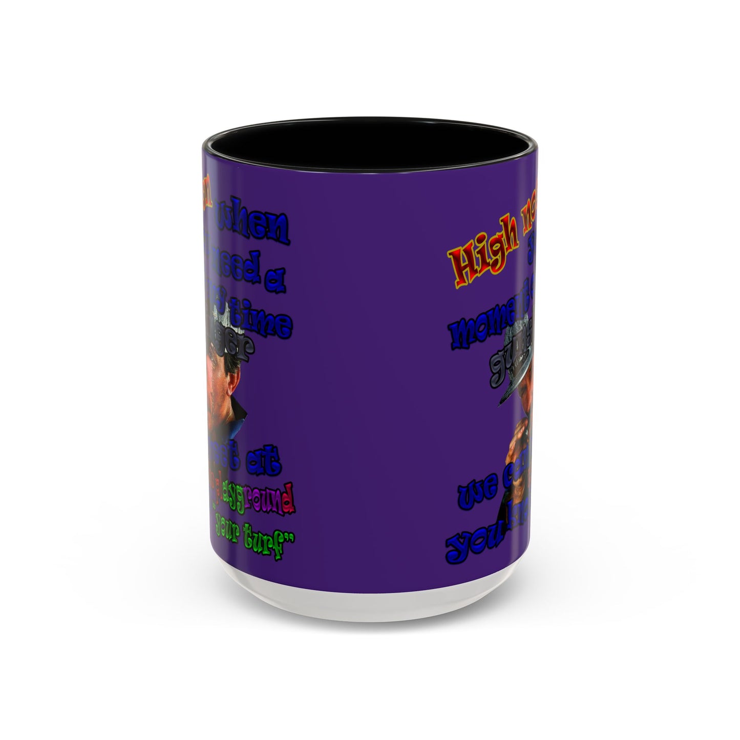 high noon - Accent Mug (purple)