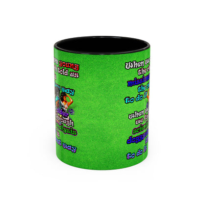 doggystyle - Accent Mug (green turf)