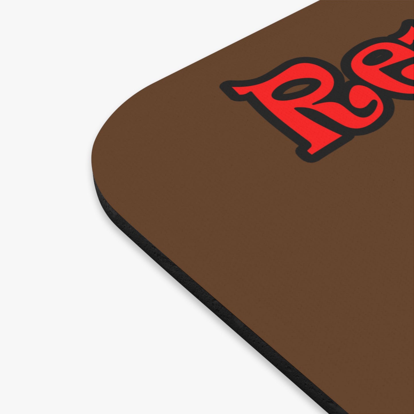 donkeys and elephants - Mouse Pad (Rectangle) (brown)