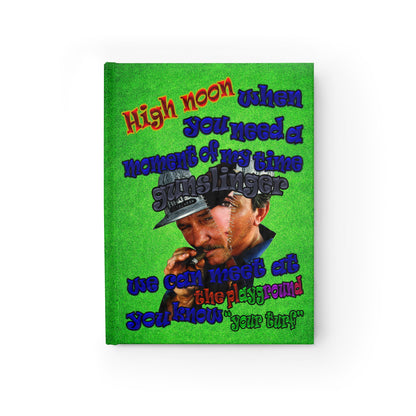 high noon - journal-lined (green turf)