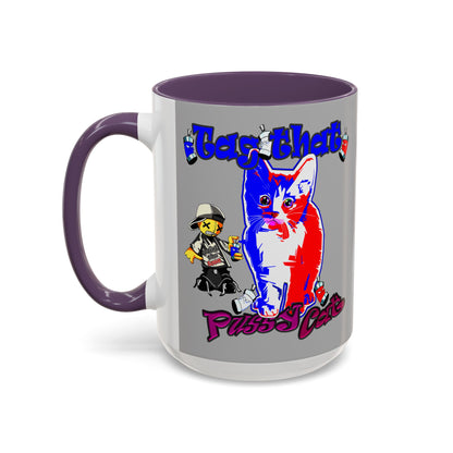 tag that - Accent Mug (light grey)