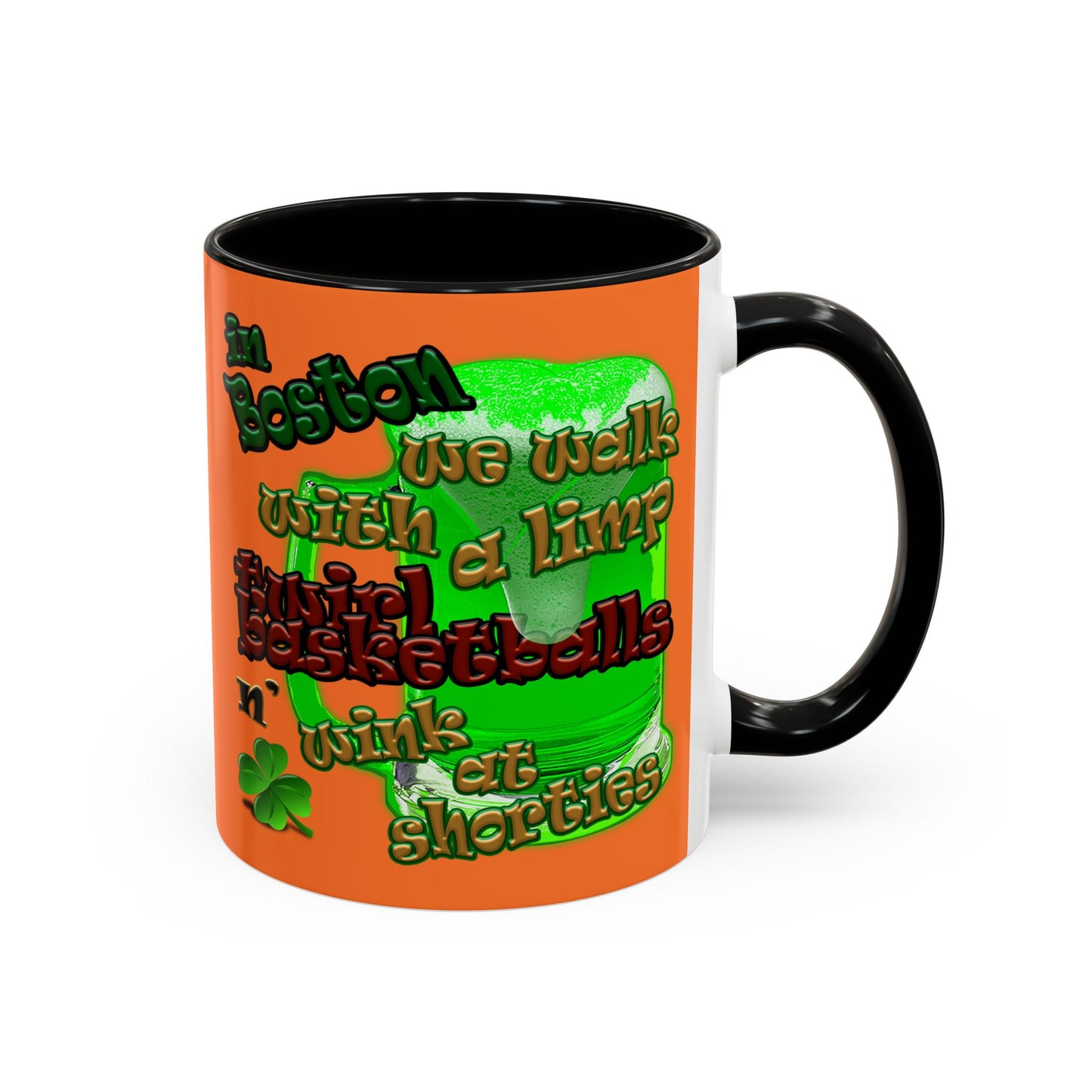 celtics logo - Accent Mug (crusta)