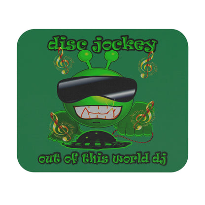 disc jockey - Mouse Pad (Rectangle) (dark green)