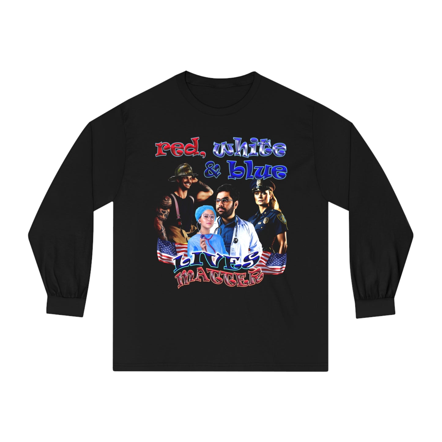 rw&b lives matter - Unisex Classic Long Sleeve T-Shirt