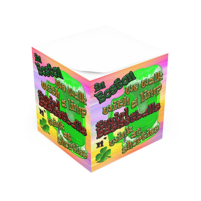 celtic's logo - note cube (color blur)