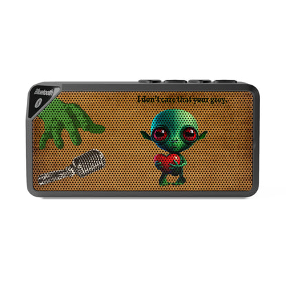 I don't care that your grey - Jabba Bluetooth Speaker (brown papyrus)