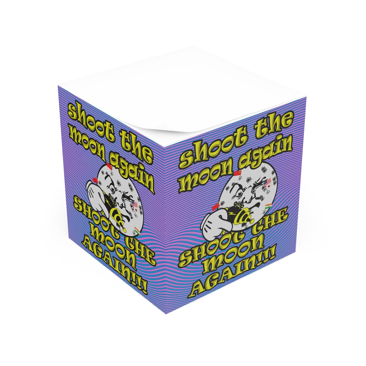 shoot the moon again - note cube (light blue-purple wave)
