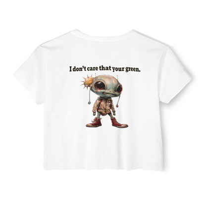 I don't care that your grey - Women's Festival Crop Top