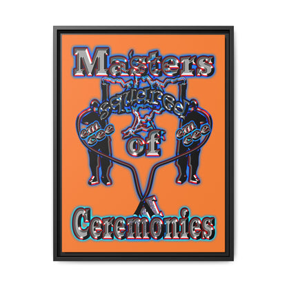 em cee squared - framed canvas art (crusta)