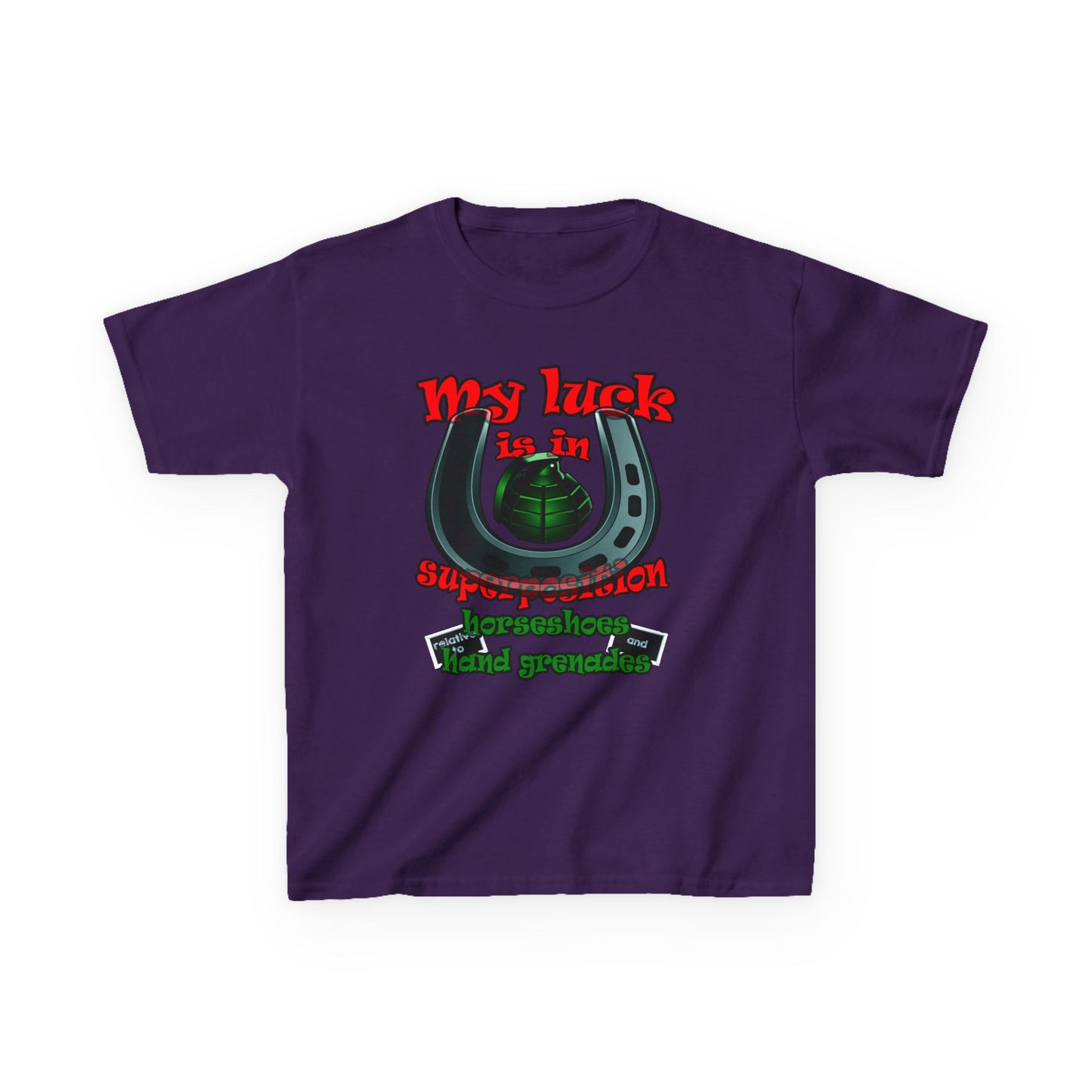 my luck - Kids Heavy Cotton™ Tee