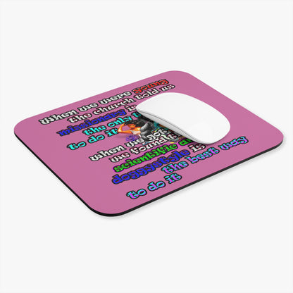 doggystyle - Mouse Pad (Rectangle) (light pink)
