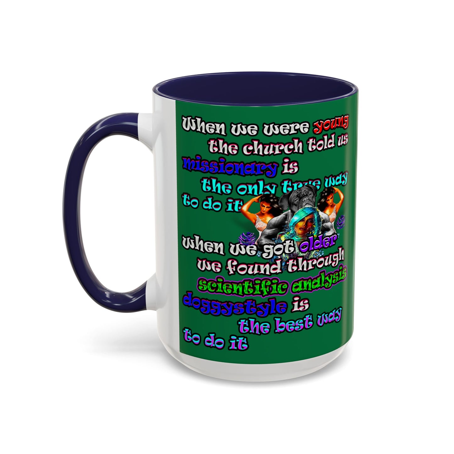 doggystyle - Accent Mug (dark green)