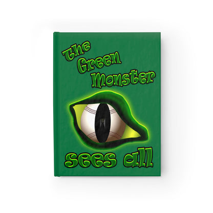 green monster - journal-lined (dark green)