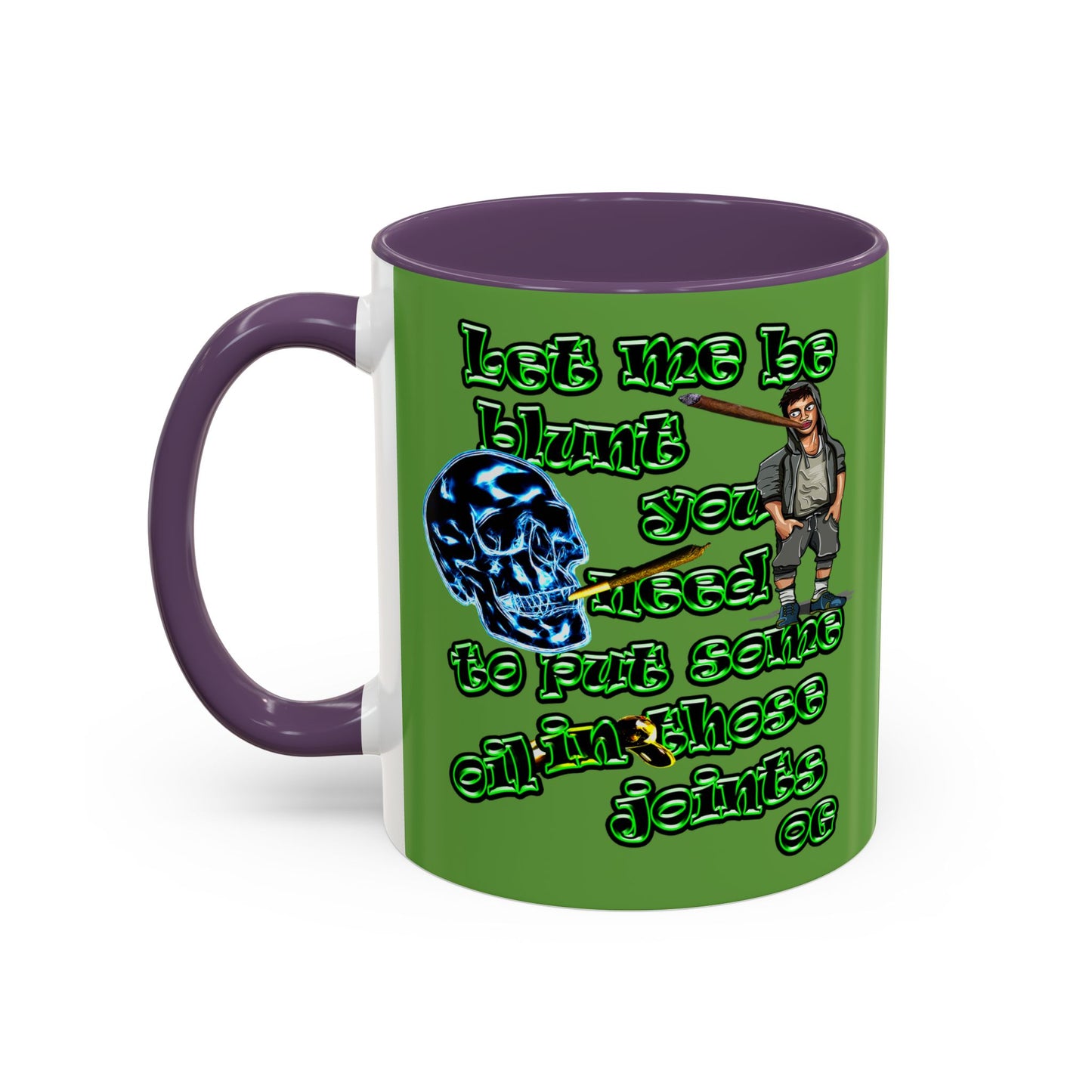 og - Accent Mug (green)