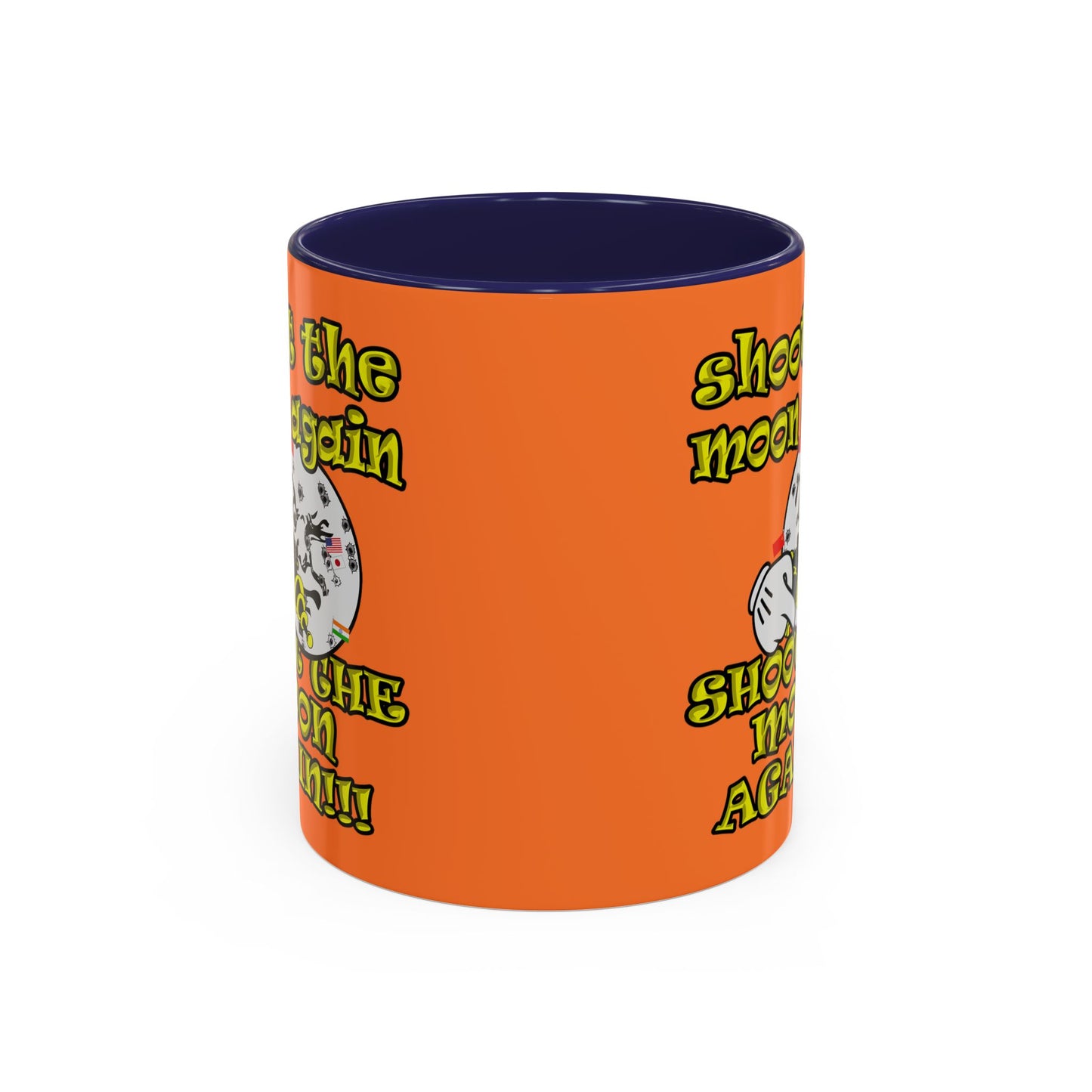 shoot the moon again - Accent Mug (crusta)
